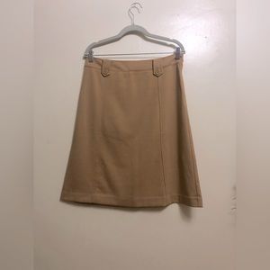 Knee length skirt